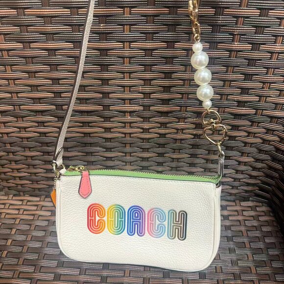 NWT Coach Nolita 19 With Rainbow Coach Style No. CA438 - Picture 1 of 7